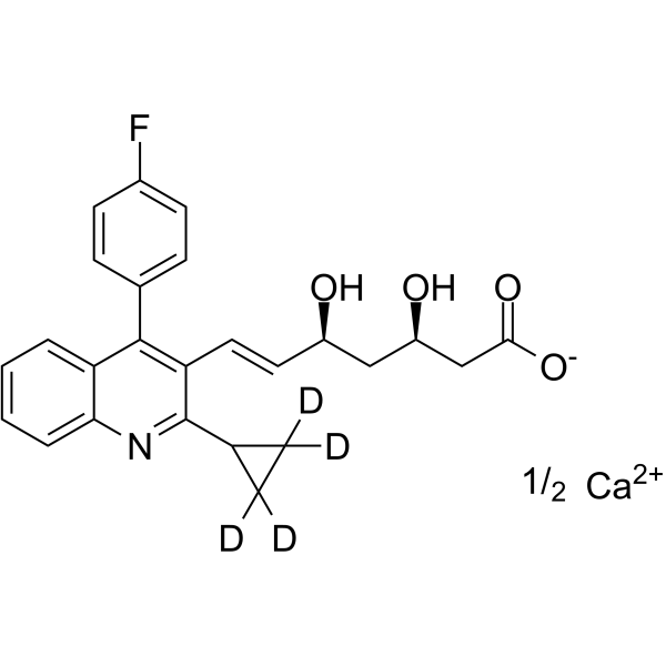 Pitavastatin-d4 hemicalcium